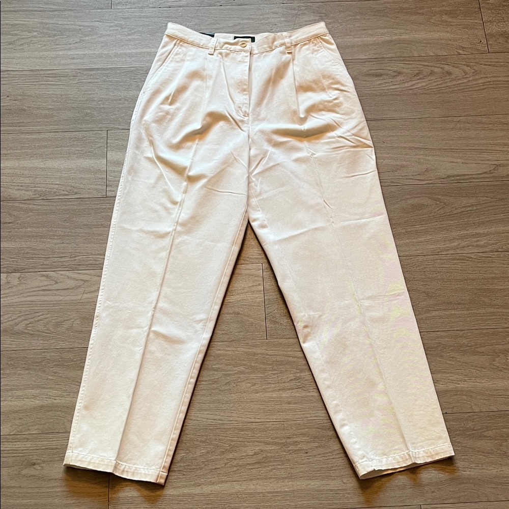 Woman’s Vintage Ralph Lauren Cream-Colored Pants